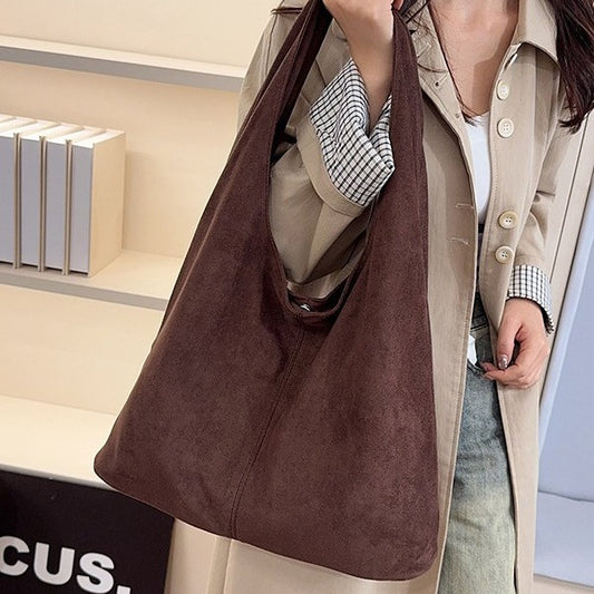 Mala de Ombro Suede
